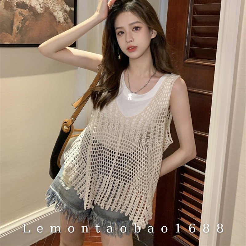 Set Áo Lưới Đan Phong Cách Boho Thời Trang Nữ Store1688