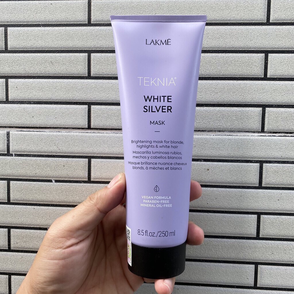 [HCM]Kem hấp giữ bóng cho tóc rất sáng hoặc bạc Lakme Teknia Ultra Clair 250ml