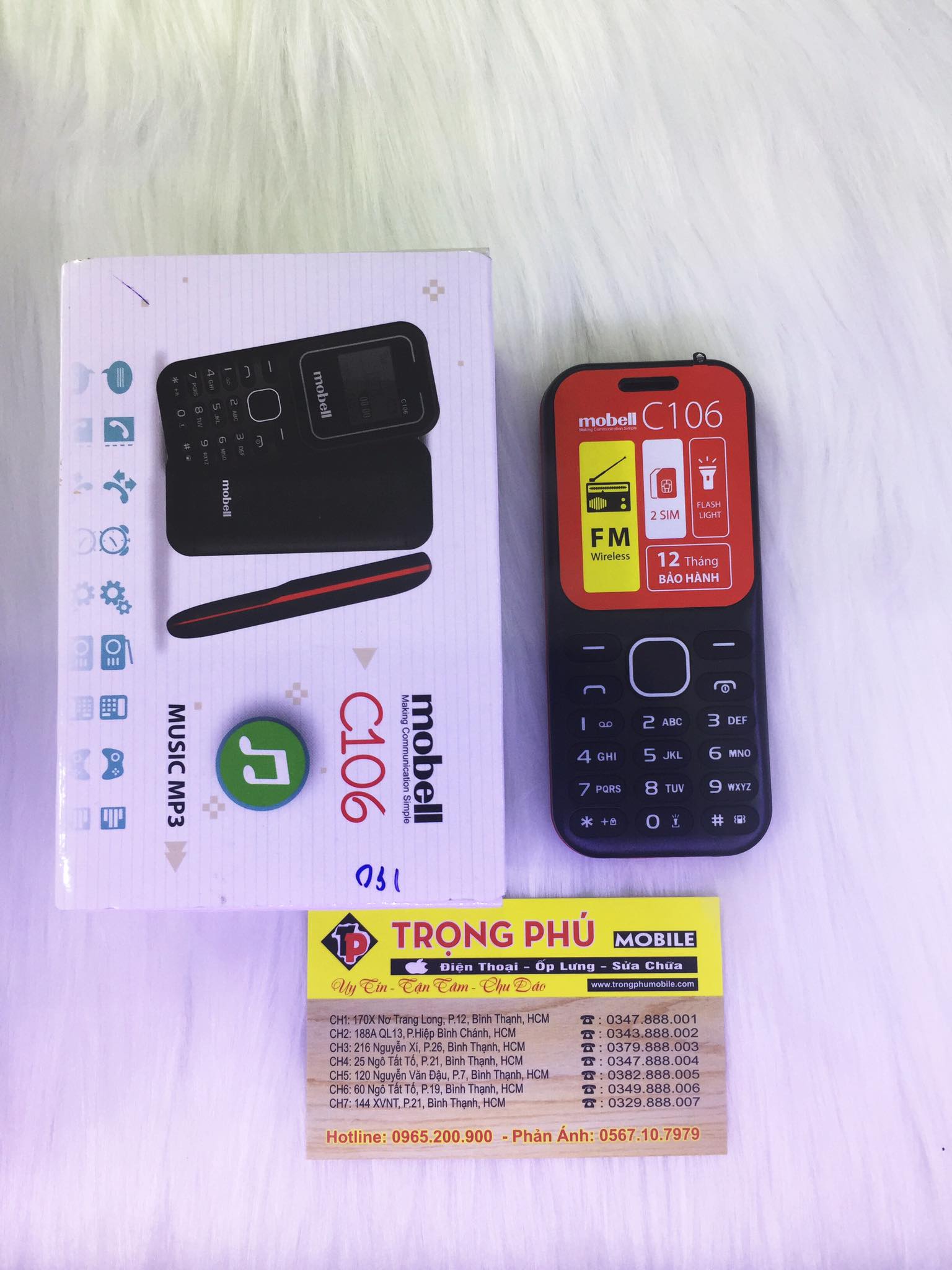 Điện thoại mobell C106