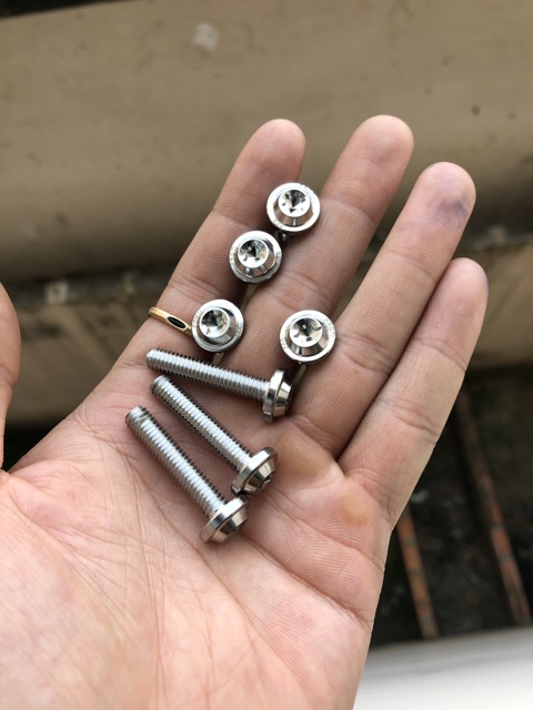 [HCM]Ốc inox đầu dù Prot! - (1 con) - 6li3 - 6li4 - 6li5