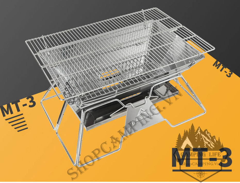 [HCM]Bếp nướng dã ngoại cắm trại Campingmoon MT3