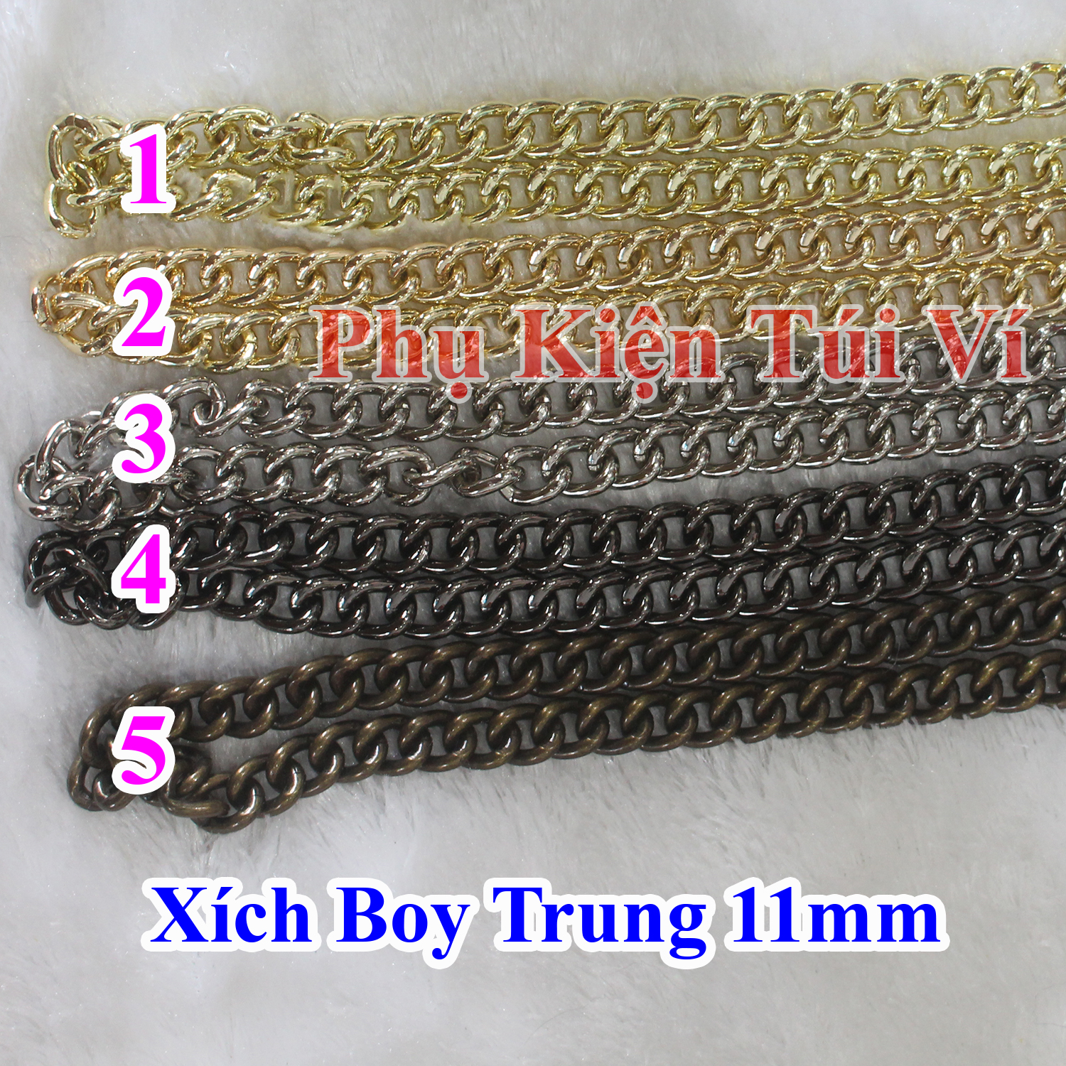 Medium Boy's Chain Makes a 11mm Handbag