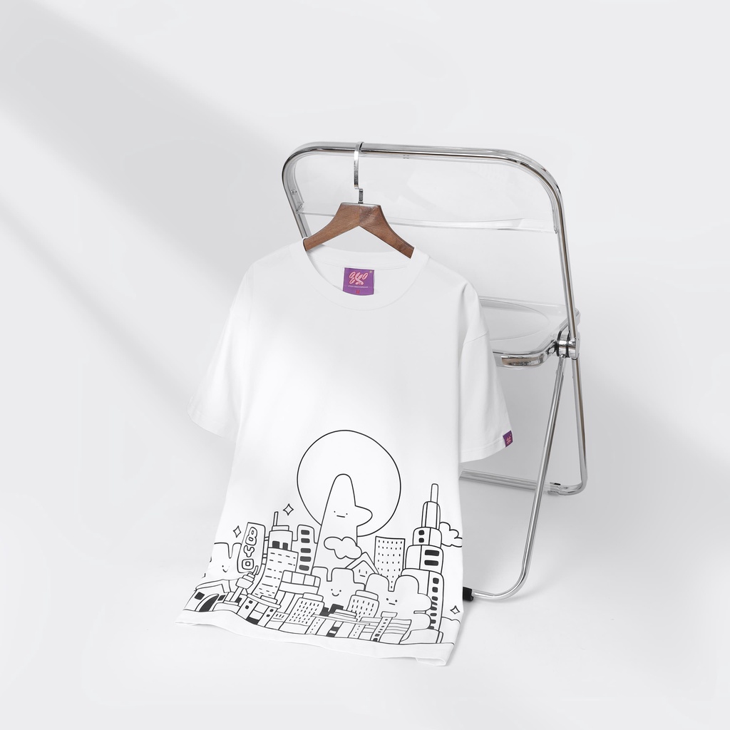 luck Áo thun 8YO Sài Gòn Tee ver2.0 - Trắng