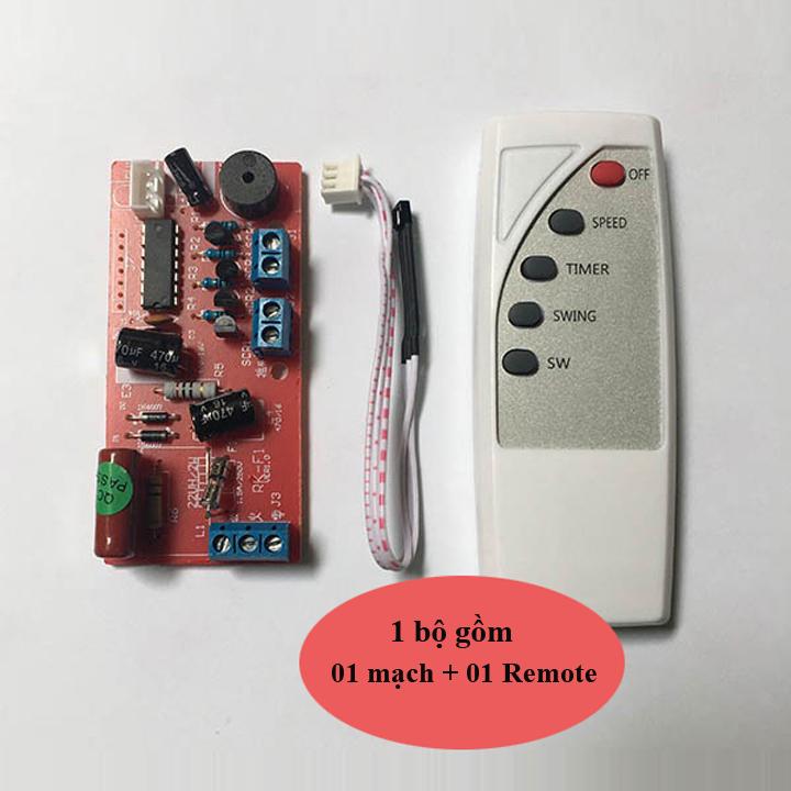 02 Bộ mạch điều khiển quạt từ xa