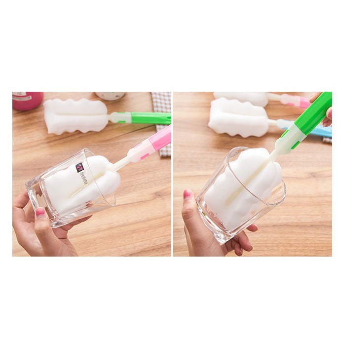 Dụng cụ rửa ly cốc bình sửa