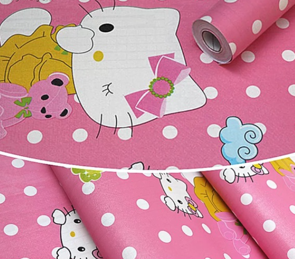 Decal giấy dán tường cho trẻ em BST04 CUỘN 5M VÀ 1M