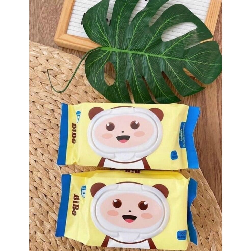 Khăn Giấy Ướt BIBO 100 Tờ, Love Sky
