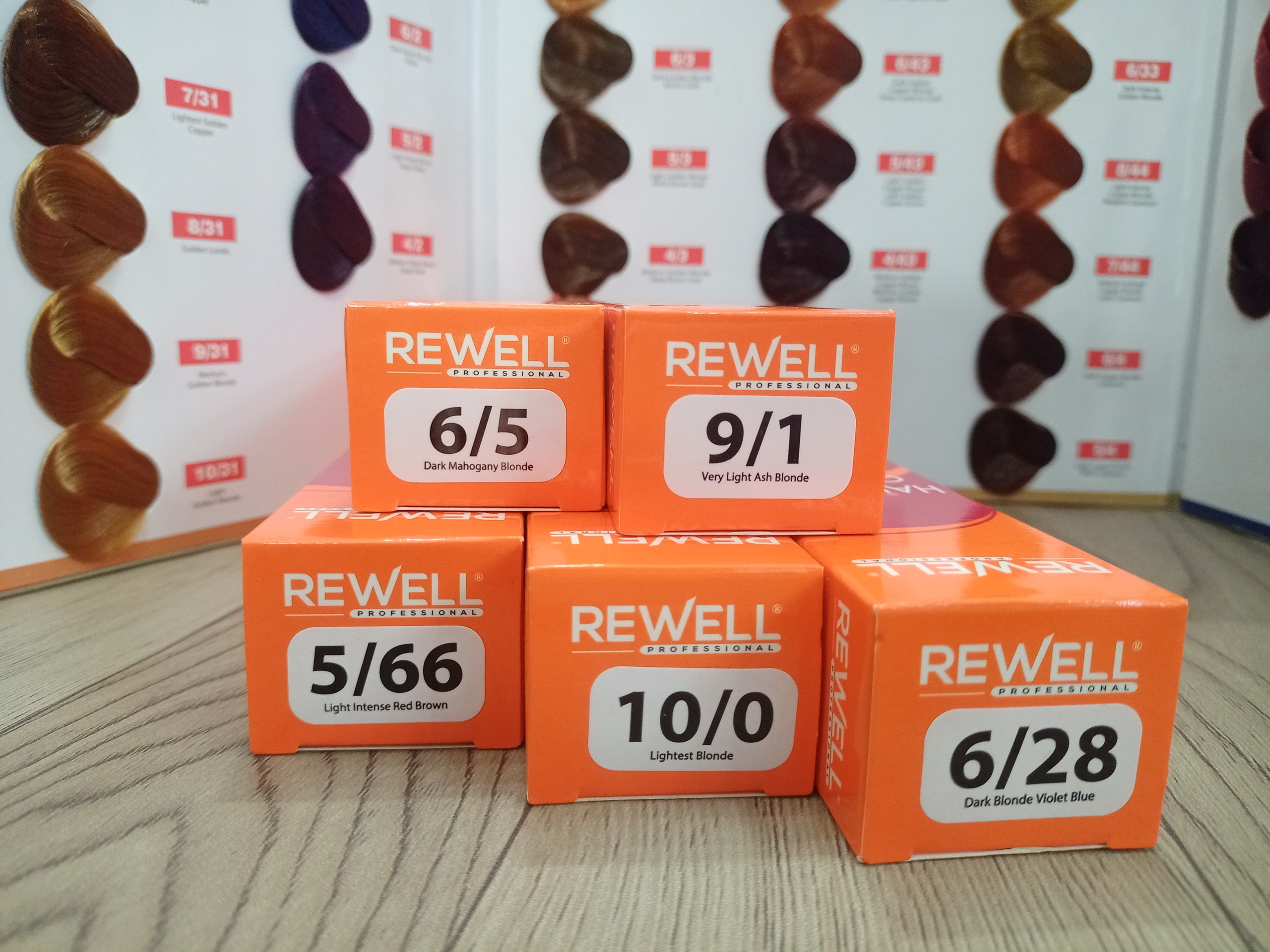 Màu nhuộm tóc Rewell - Không có Oxy