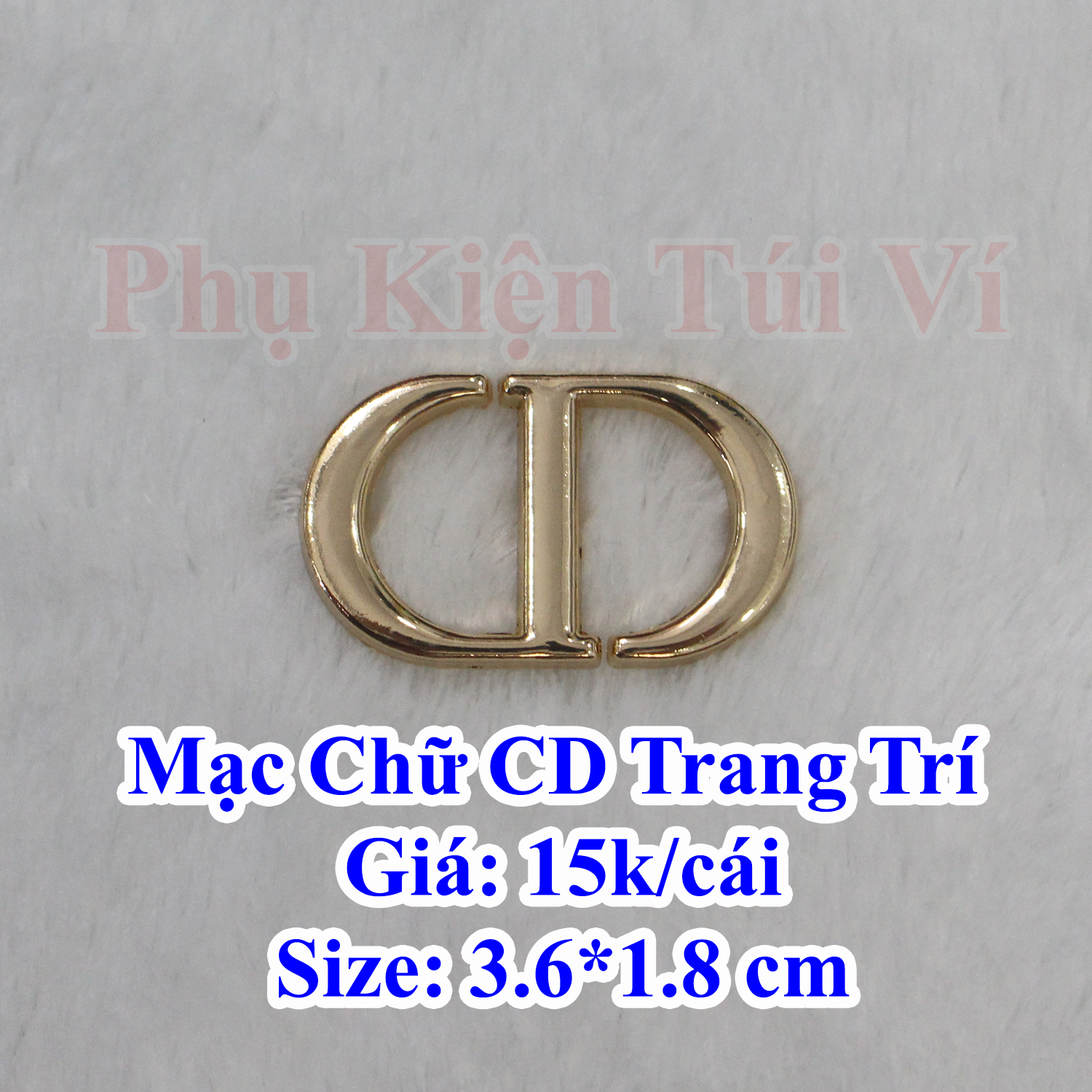 Mạc chữ CD trang trí 15k/cái làm túi xách