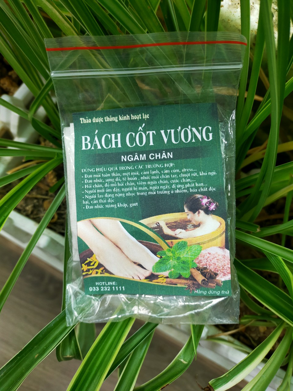 (Quà tặng Mẫu thử) Gói thảo dược ngâm chân Bách Cốt Vương