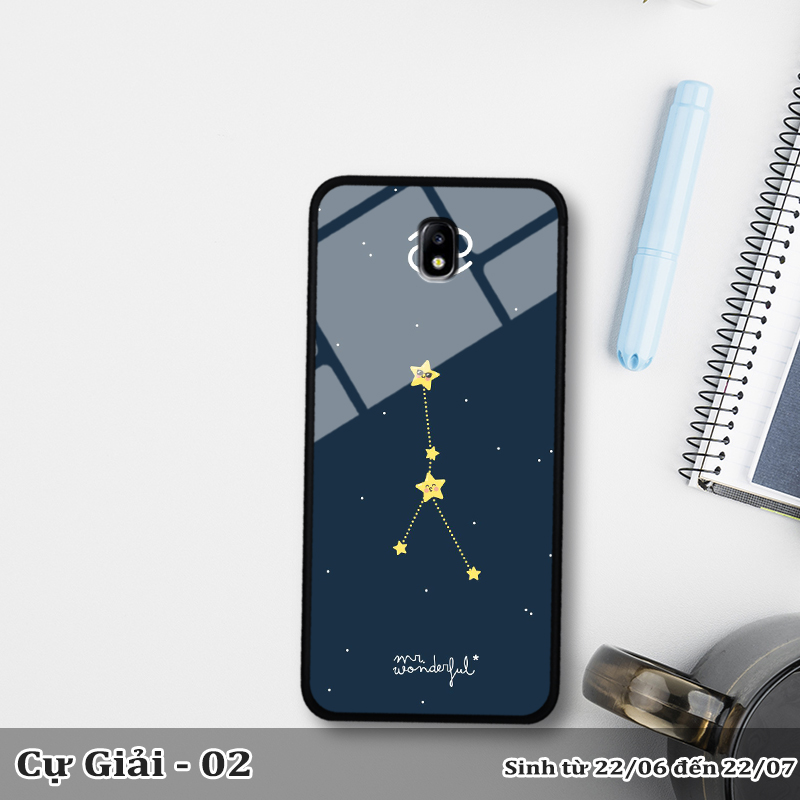Ốp kính SAMSUNG J7 Pro in cung hoàng đạo