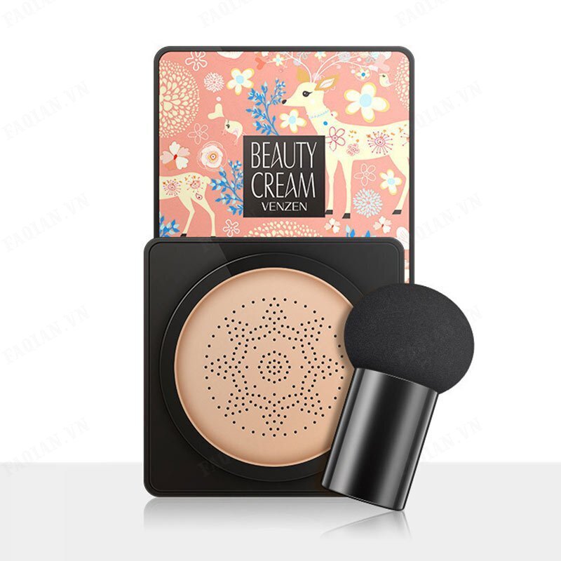 Mushroom Air Cushion BB Cream Repair Face Concealer Isolation Moisturizing Brighten Skin