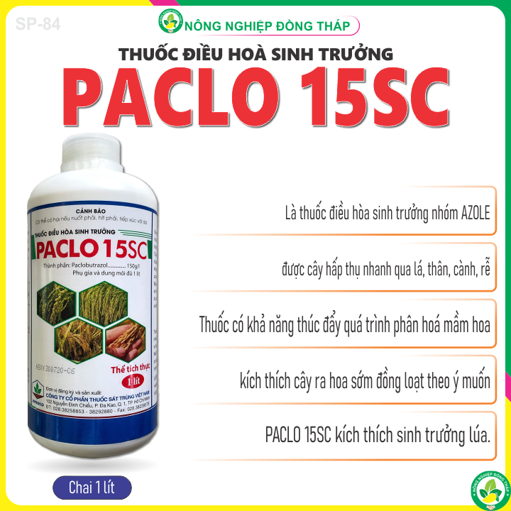 Điều hòa sinh trưởng paclo 15sc