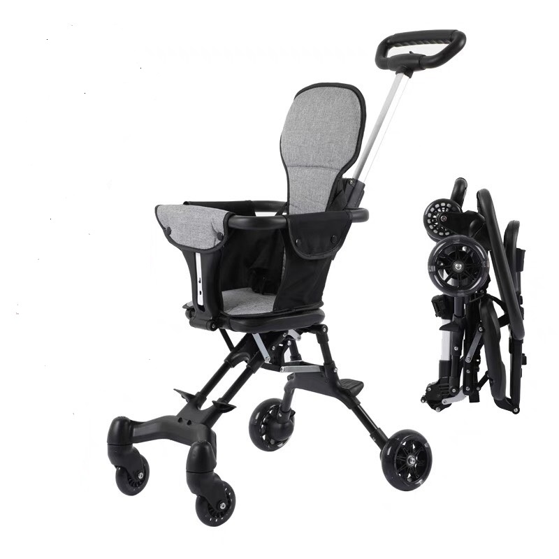 Xe Đẩy Em Bé Gấp Gọn Chính Hãng Mẫu Mới Chắc Chắn Xoay 2 Chiều Đa Năng