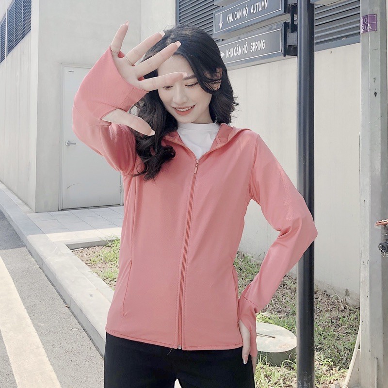 ÁO CHỐNG NẮNG GU CHO NỮ KÈM TÚI ZIP - CHỐNG NẮNG CỰC TỐT