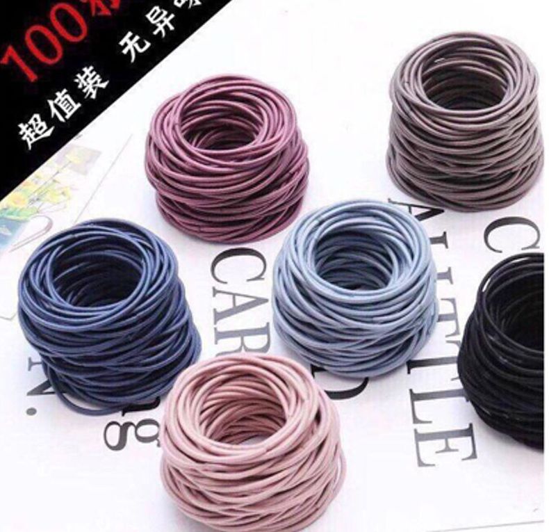 SET 50 dây thun buộc tóc Hàn Quốc