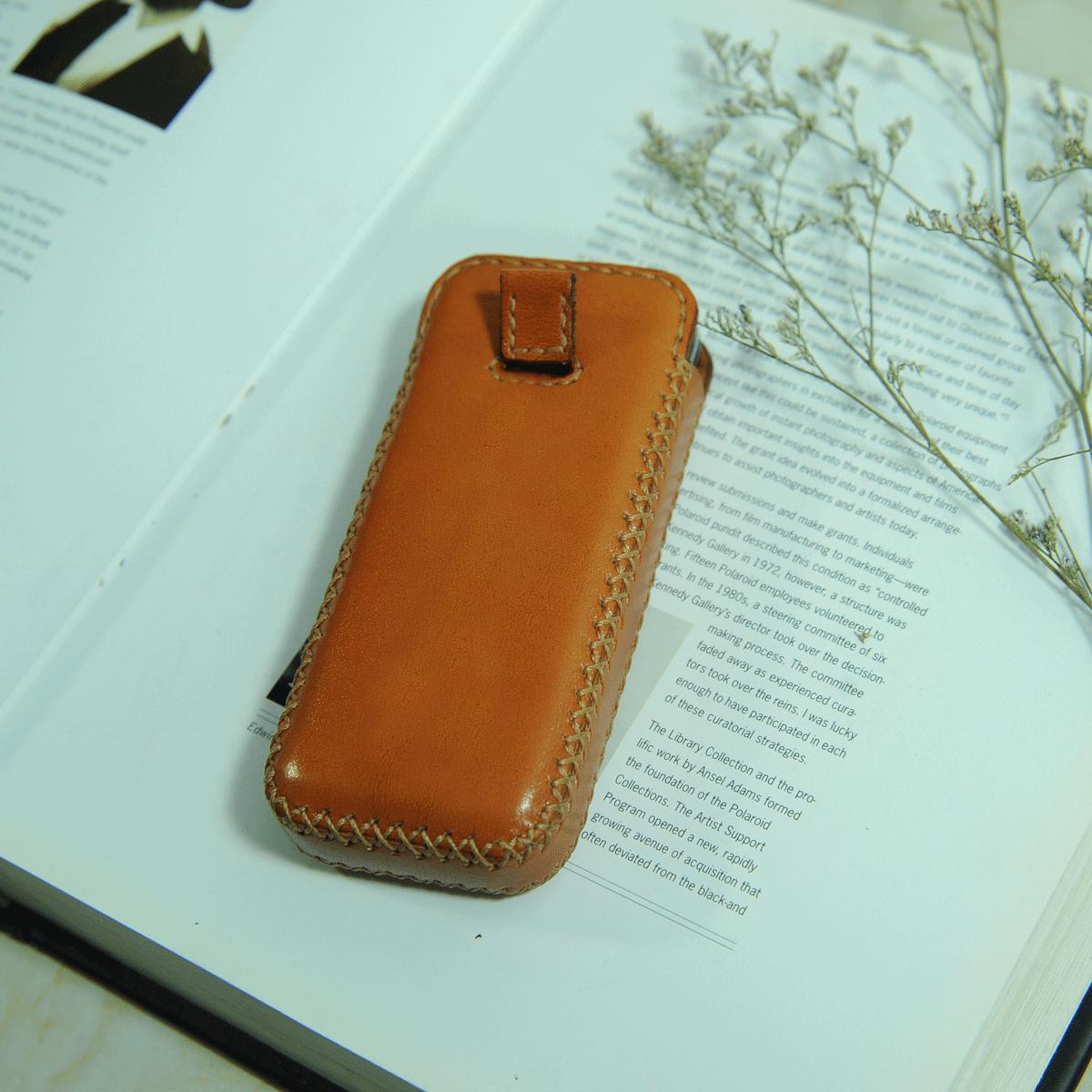 Bao da điện thoại Nokia 6700 - Bao da handmade BD002