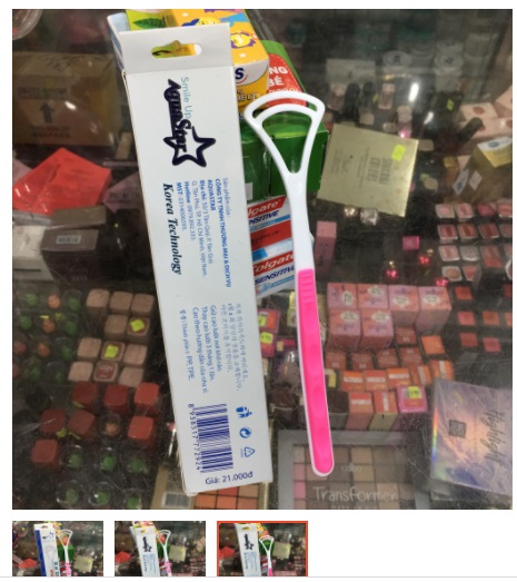 1 cây cạo lưỡi hiệu Aqua Star