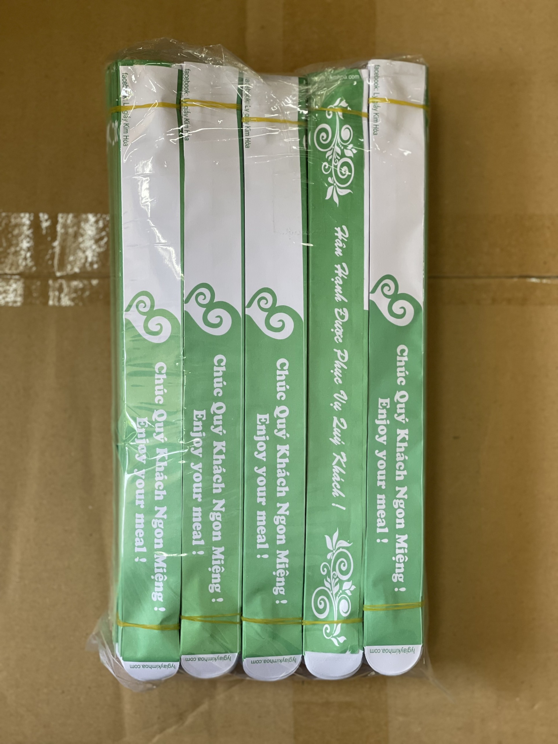 1000 cái túi đựng đũa 27cm