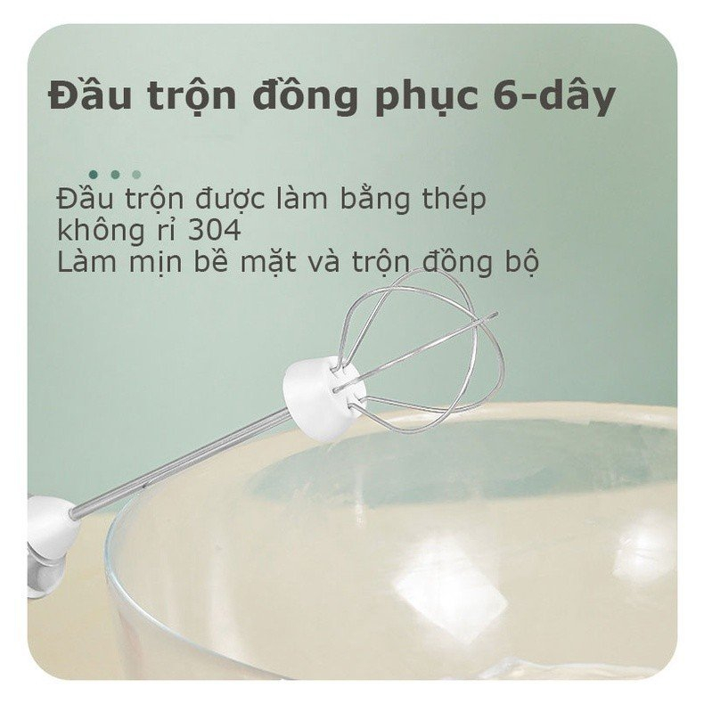 Máy Tạo Bọt Cafe, Đánh Trứng Mini Cầm Tay Đa Năng