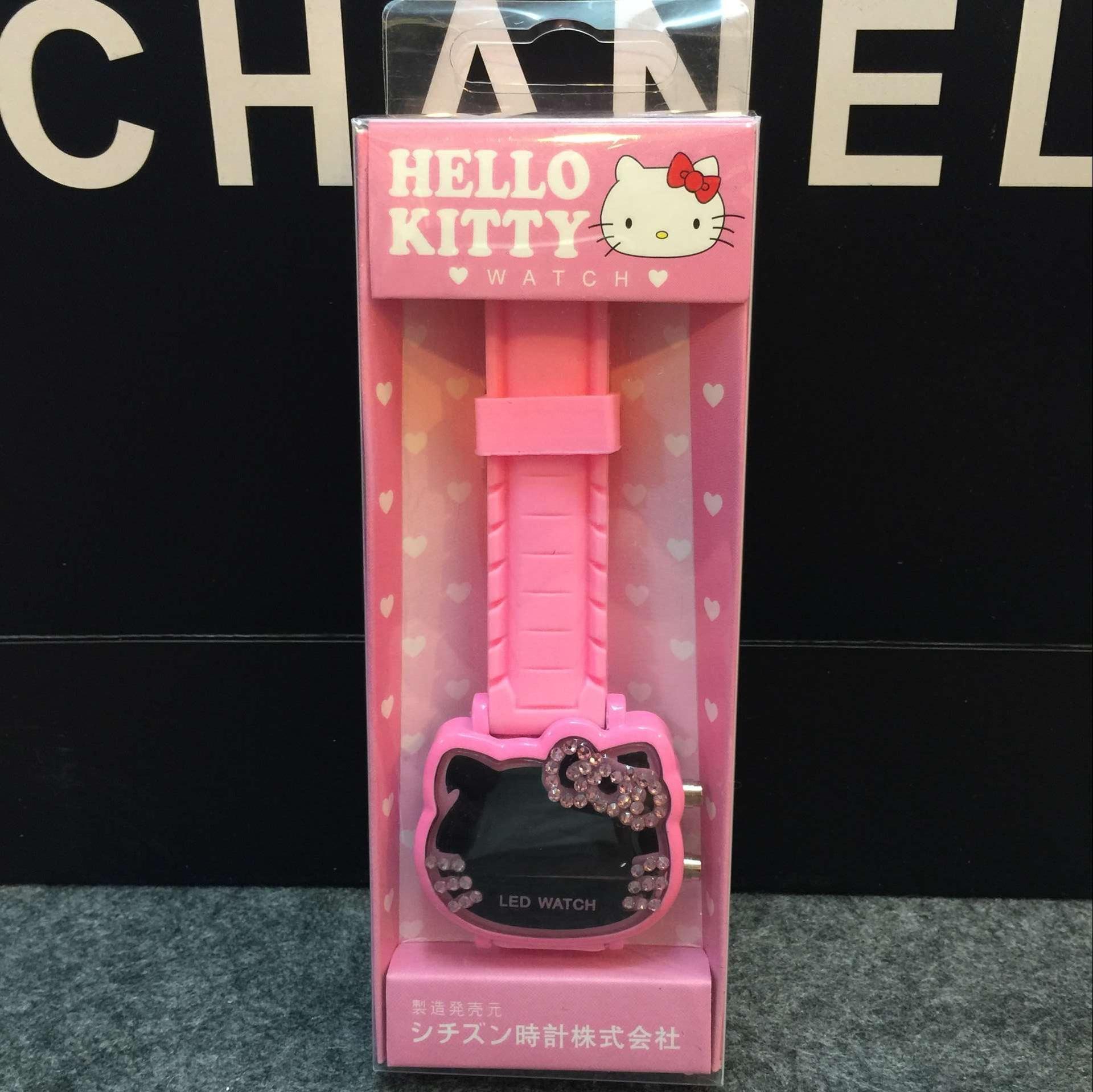 [HCM]Đồng hồ trẻ em hello kitty dành cho bé gái