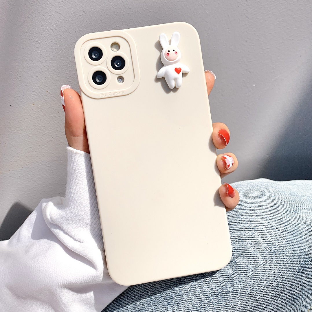 Ốp Lưng Basic Camera Nổi - Mẫu Rabbit Nổi
