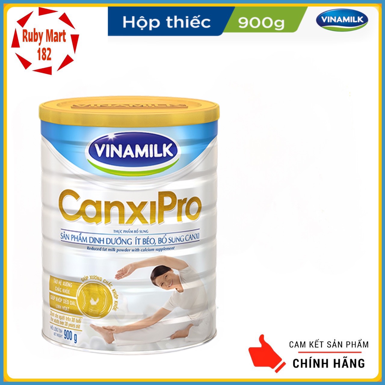 [Date 9.2025] Sữa Bột Vinamilk Canxi Pro Lon 900g