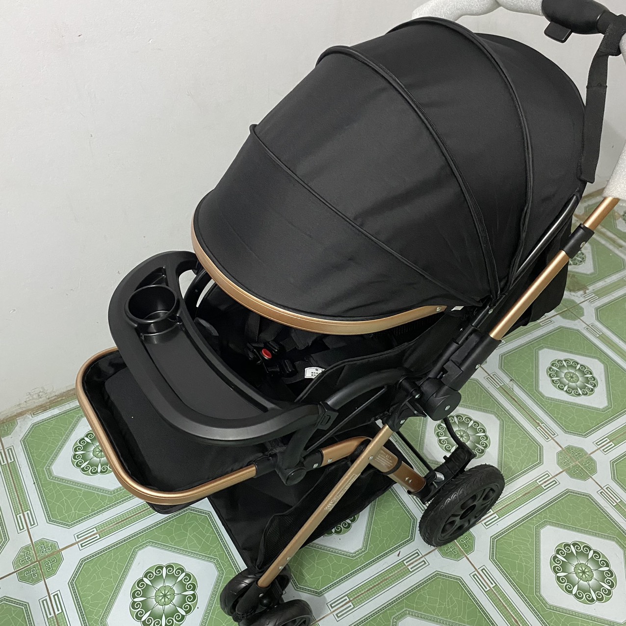 Xe đẩy cao cấp 2 chiều 3 tư thế cho bé nhé yêu