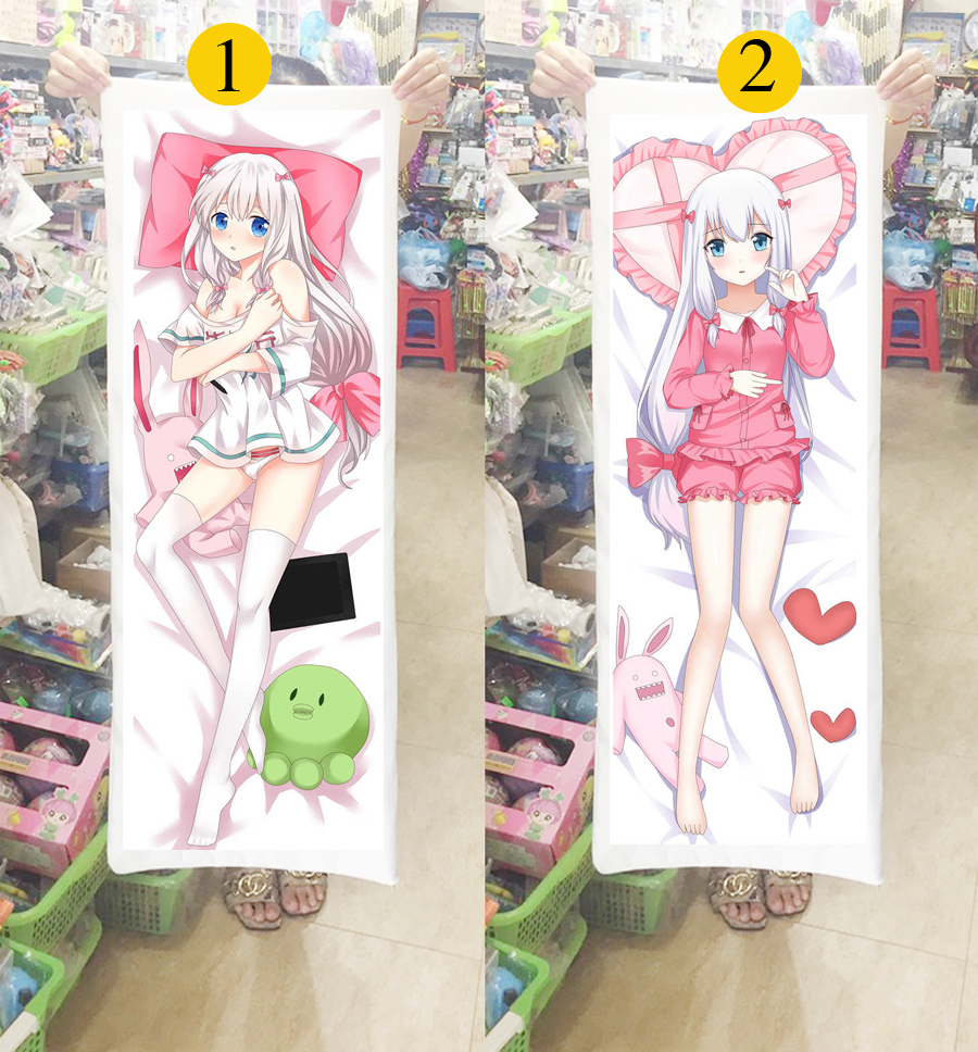 Gối ôm dài anime Sagiri Eromanga Sensei 1mx40cm