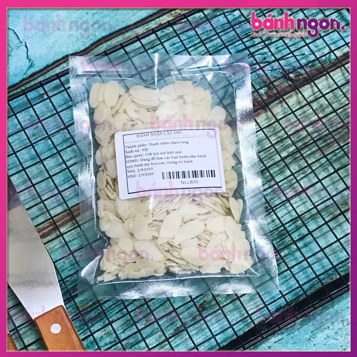 Hạnh nhân lát mỹ 100g