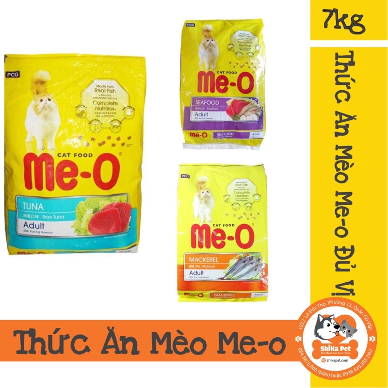 Thức Ăn Mèo Me-O 7Kg