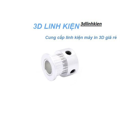 Puly GT2 bước răng 2mm,16 răng - lỗ 5mm bản 6mm