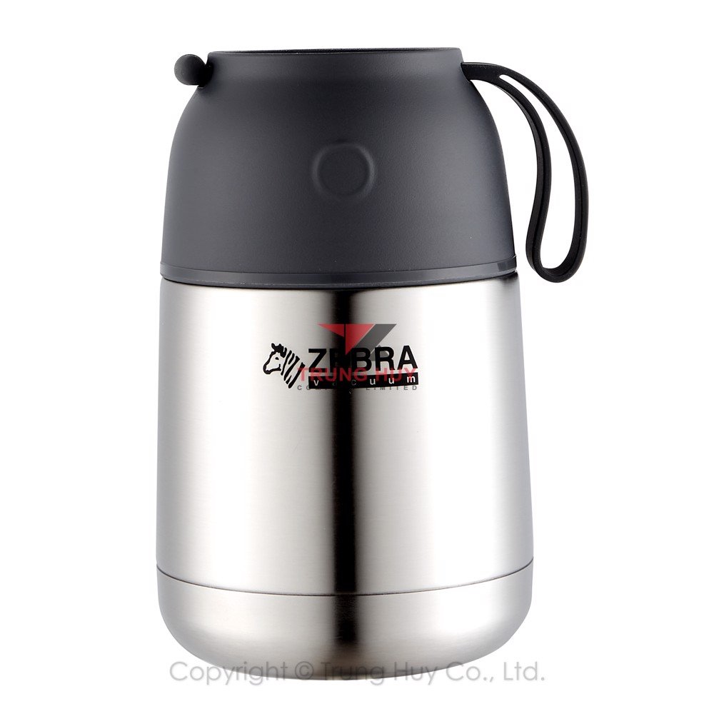 [HCM]Bình giữ nhiệt ủ cháo zebra 450ml Thái Lan - màu mơi