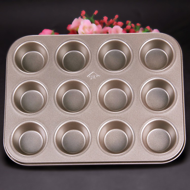 Mini Non-Stick Mini 12 Cupcake Muffin Mold [High Quality]