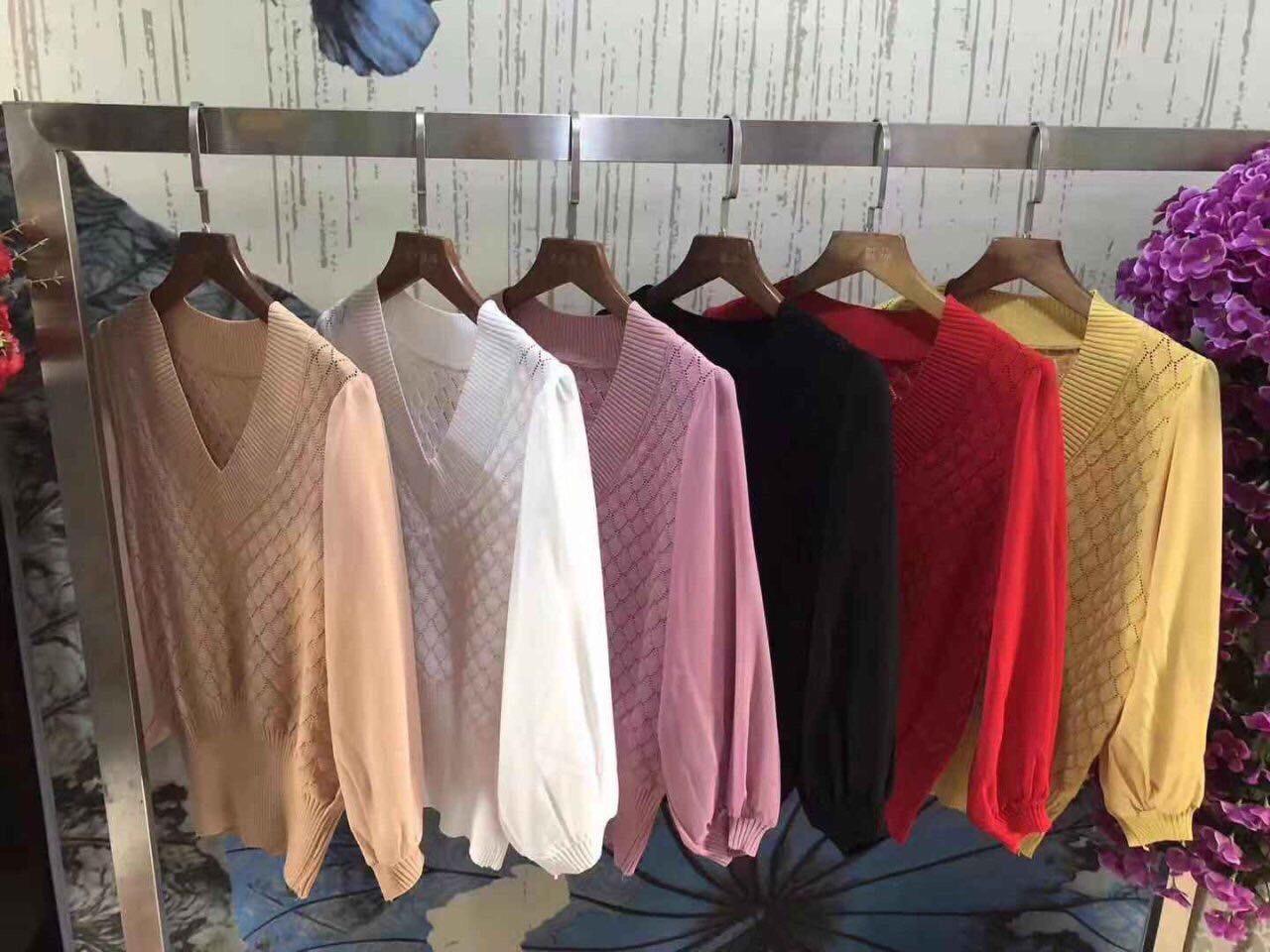 Aó len tay lỡ nhập khẩu cao cấp