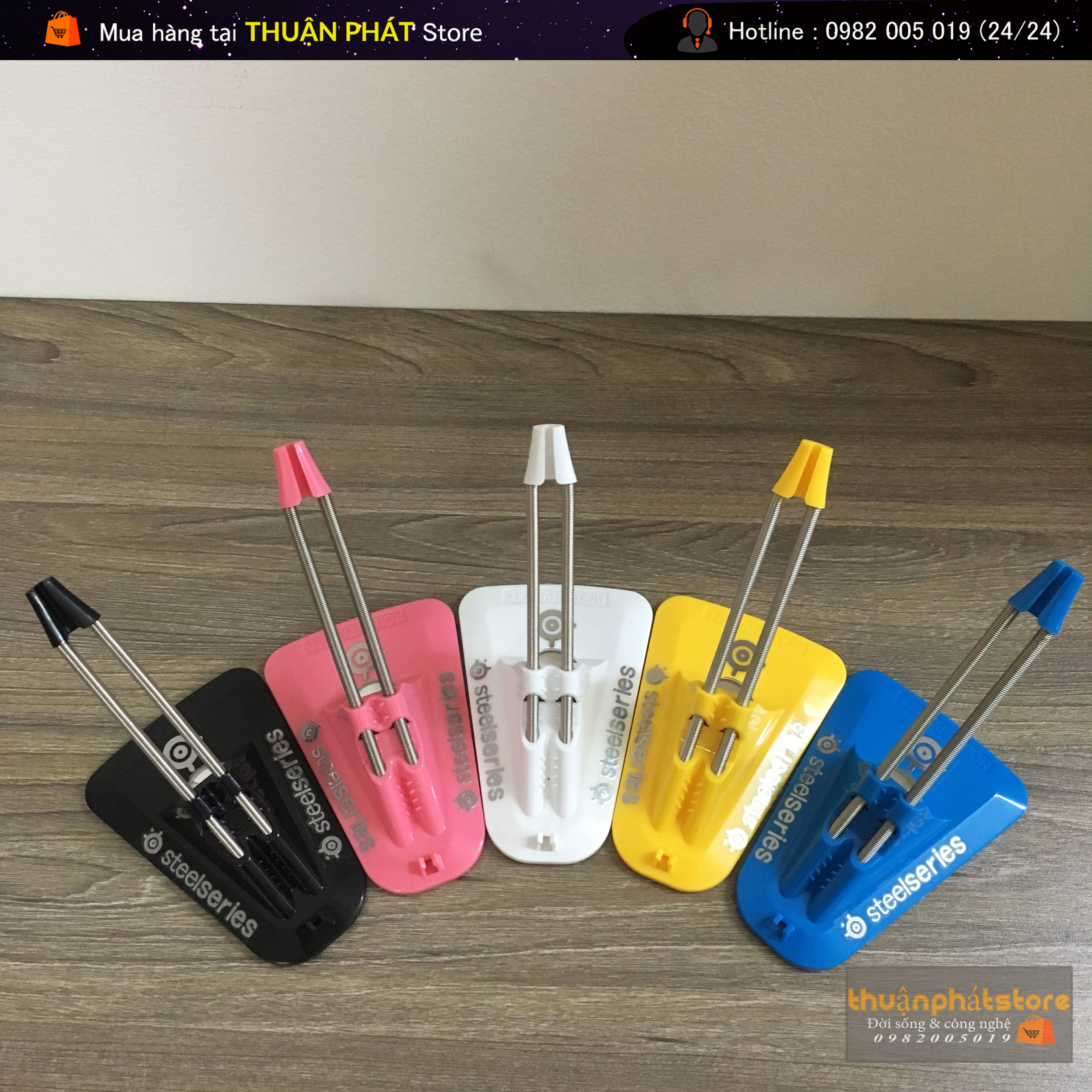 Giá giữ dây chuột Bungee Steelseries
