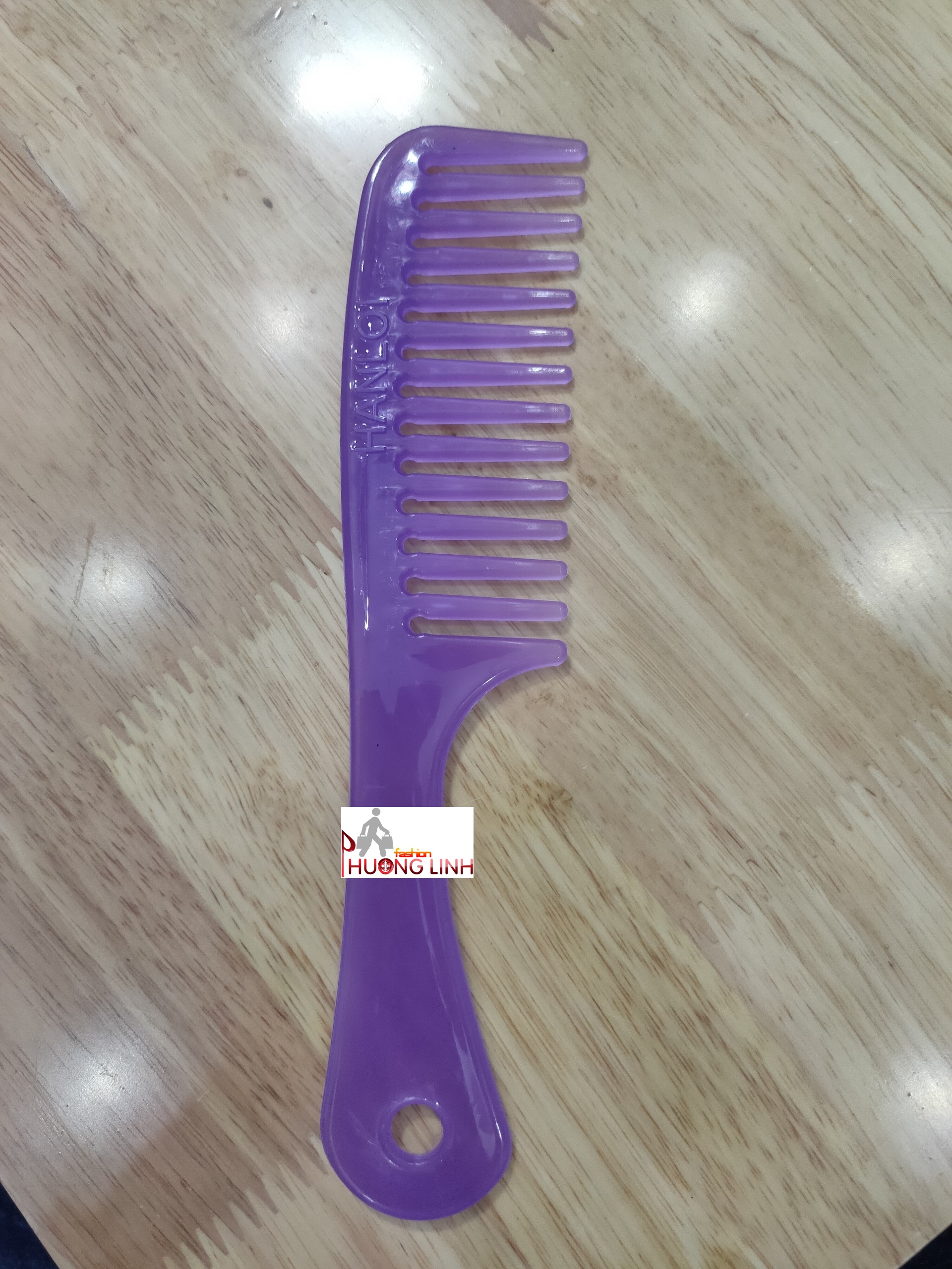 Lược răng thưa CỠ TRUNG dùng để chải tóc uốn - phụ liệu tóc