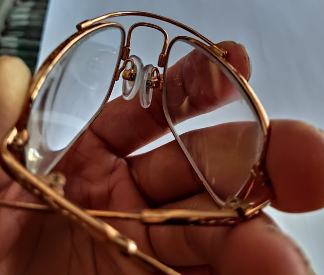 Gọng  kính dẻo[charmant ]titanium 2 cầu