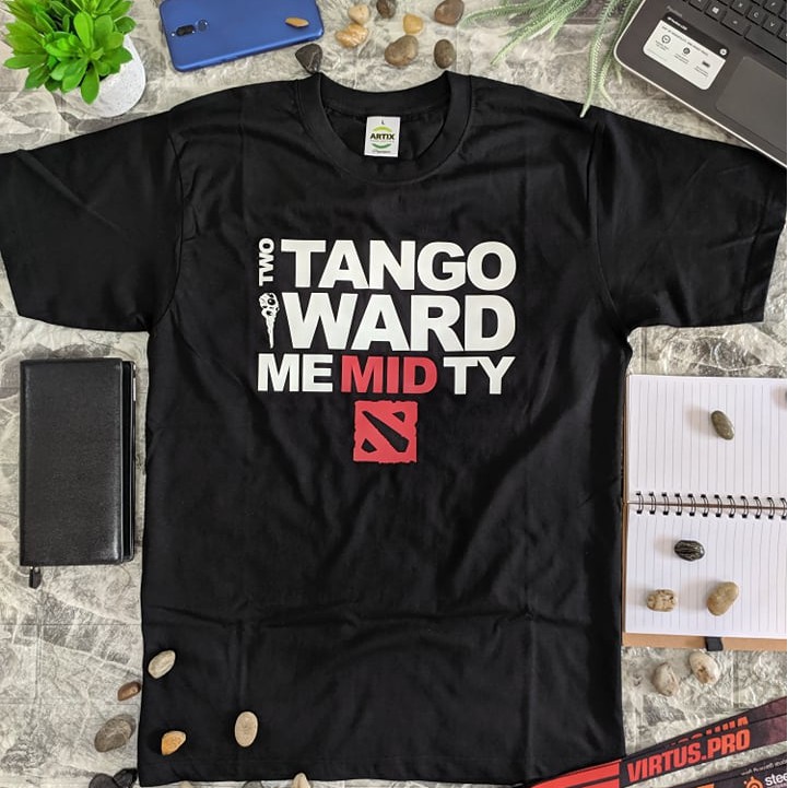 Sale- áo thun in hình dota 2: me mid cực chất