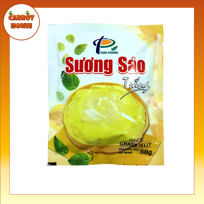 03 gói bột sương sáo trắng 50g