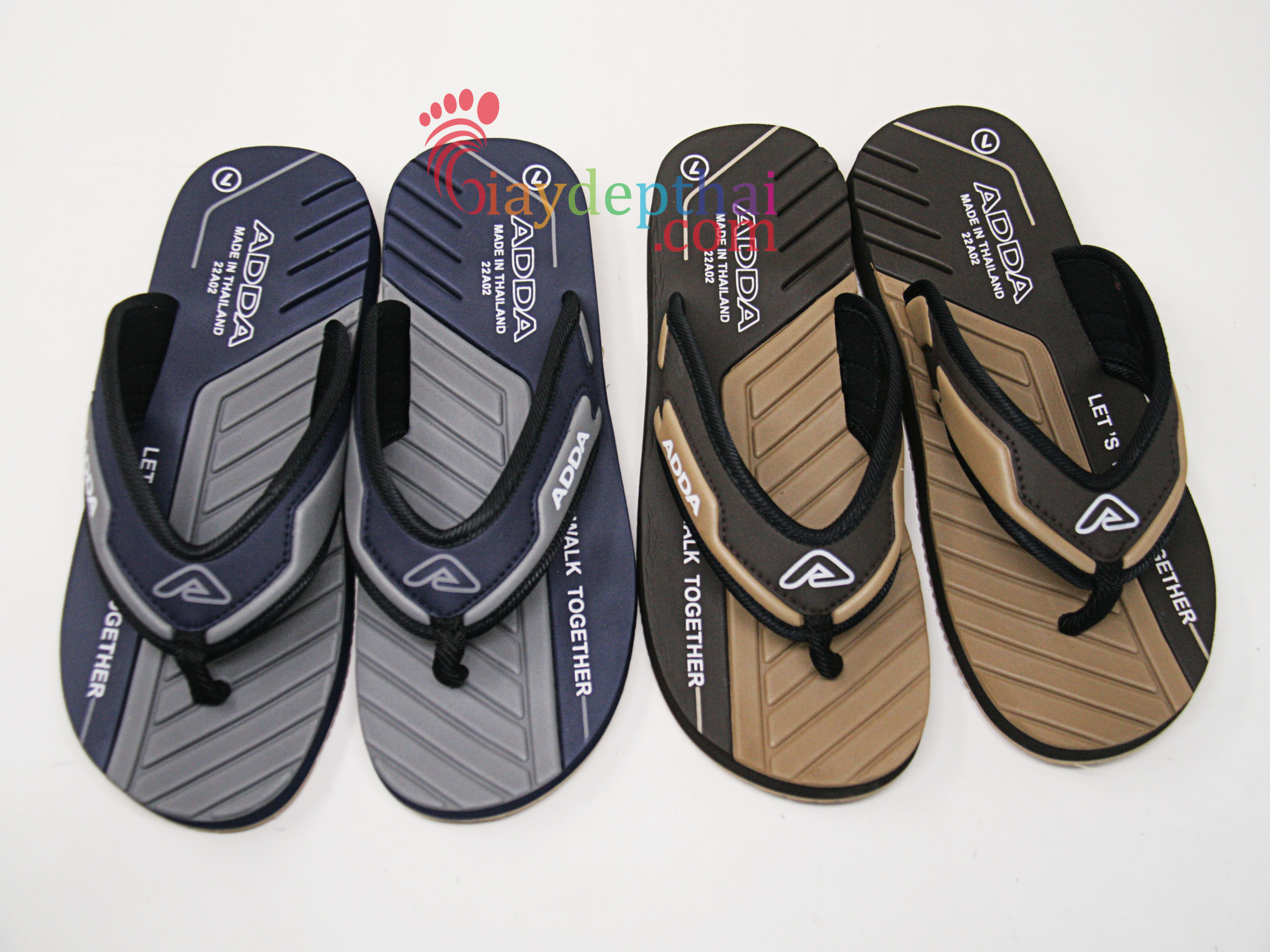 [HCM] Dép Thái Lan quai Kẹp ADDA 22A02