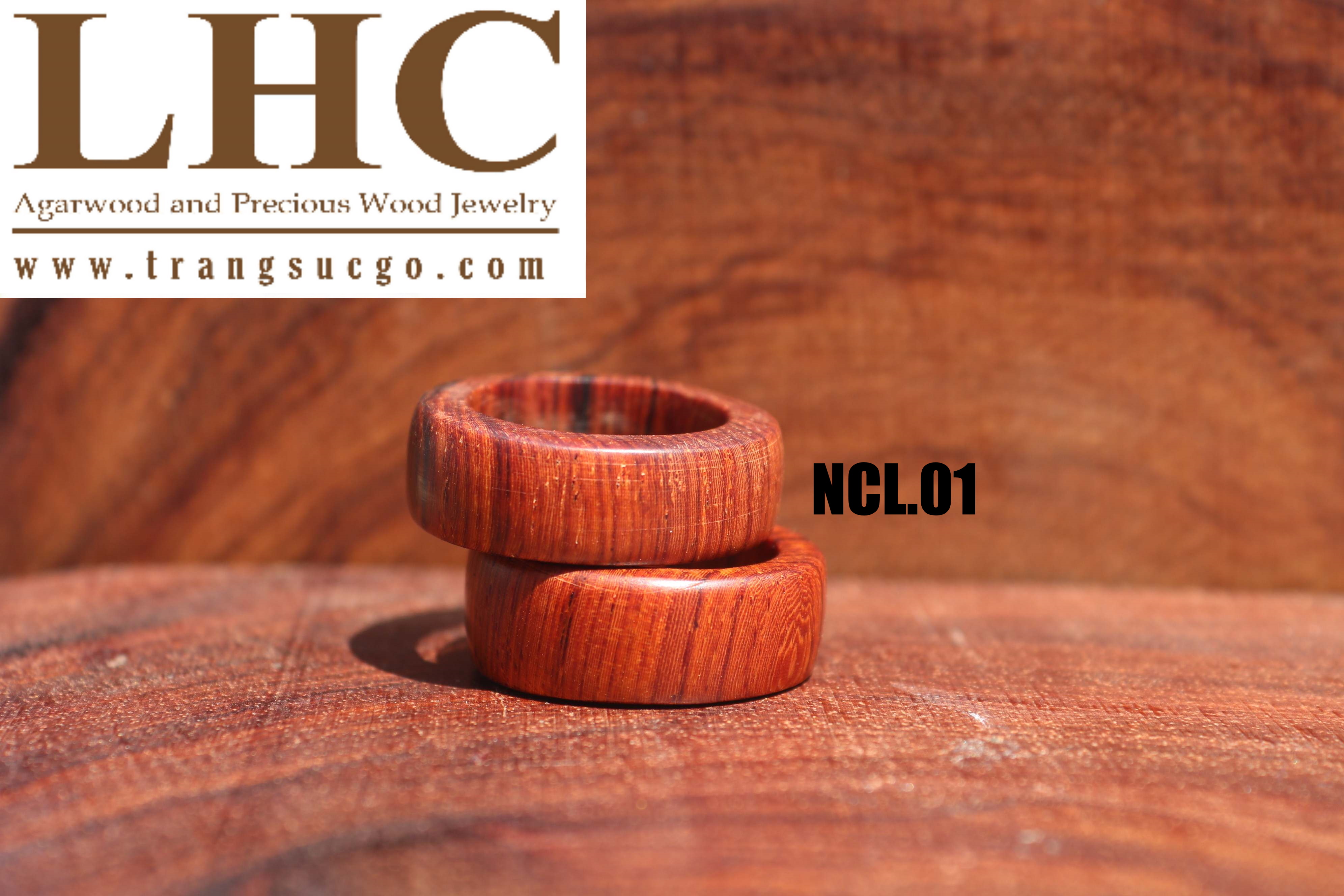 Nhẫn Gỗ Cẩm Lai (NCL.01)