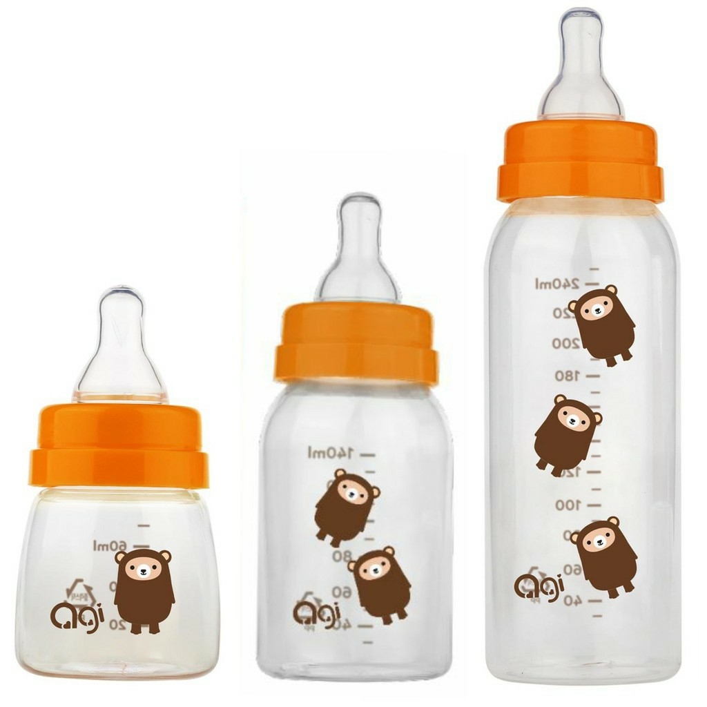 Bình sữa PP Agi cổ hẹp 60ml