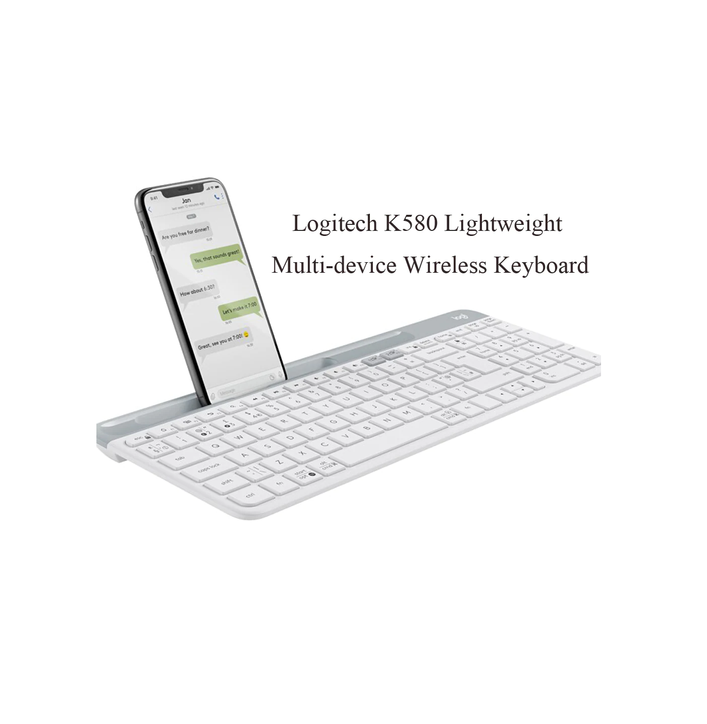 [HCM]Bàn Phím Không Dây Bluetooth Logitech K580 - Hàng Chính Hãng
