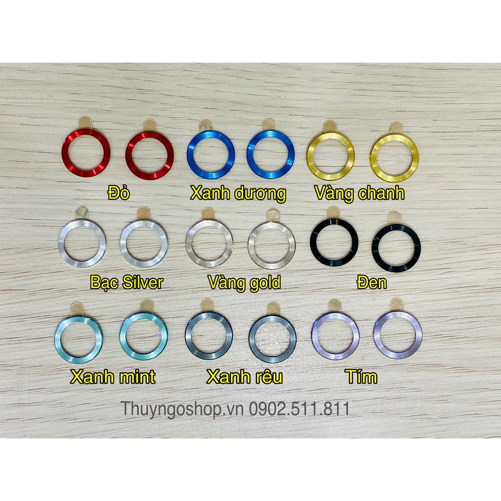 [HCM]Iphone 12 /12 mini - Dán kim loại chống trầy viền camera