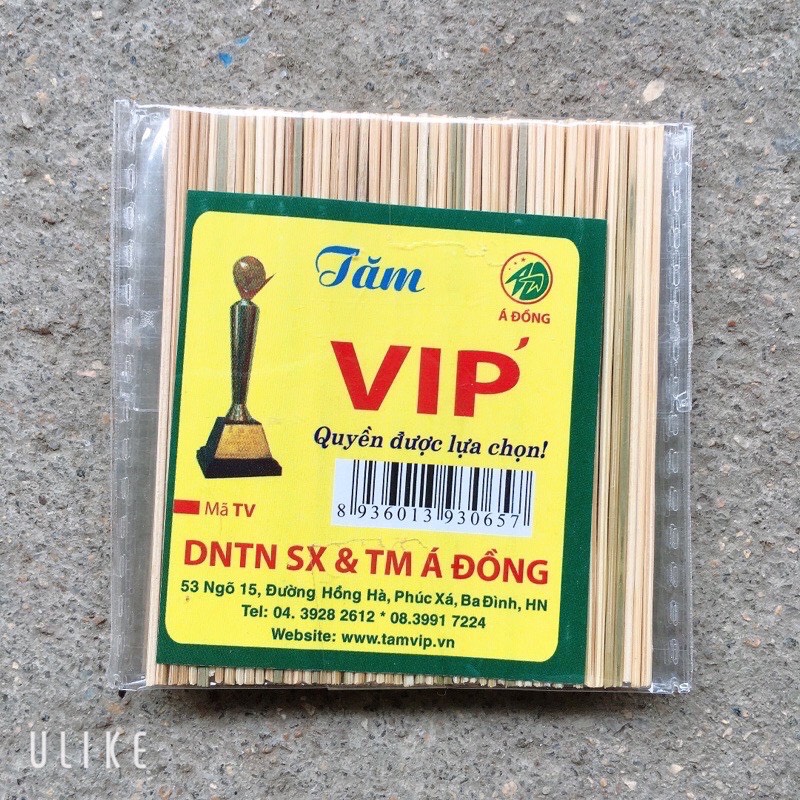 [Tạp hóa] (5 Thẻ) Tăm Tre Vip Xỉa Răng - Tạp Hóa Đồ Khô [bột]
