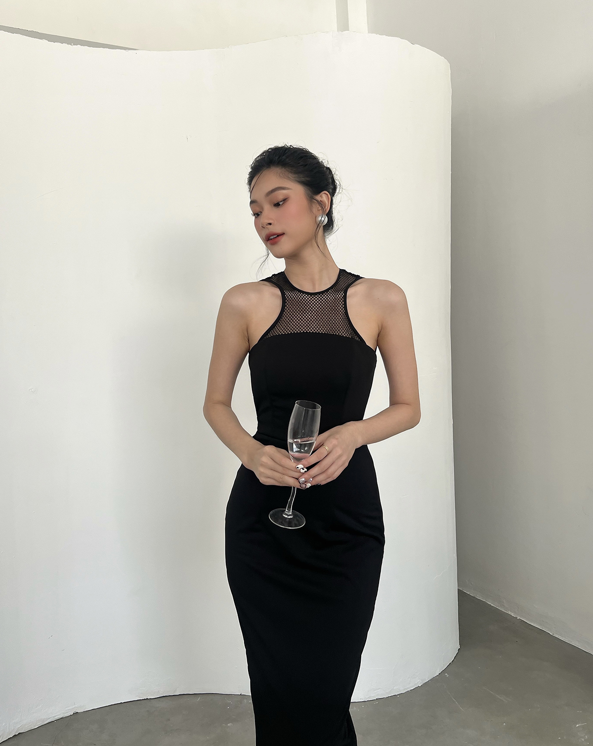 BBSTORE'S Đầm Body Hở Lưng Dự Tiệc Tôn Dáng -D1578