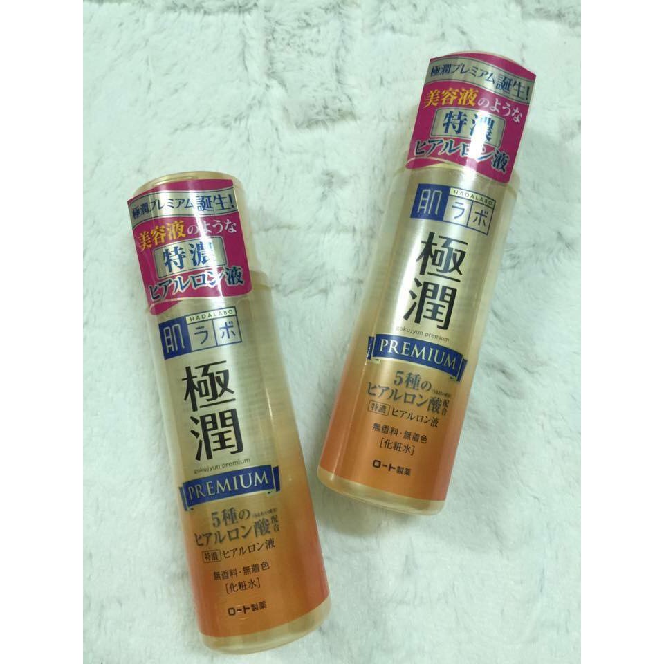 Chai lotion hadalabo 170ml - premium xanh