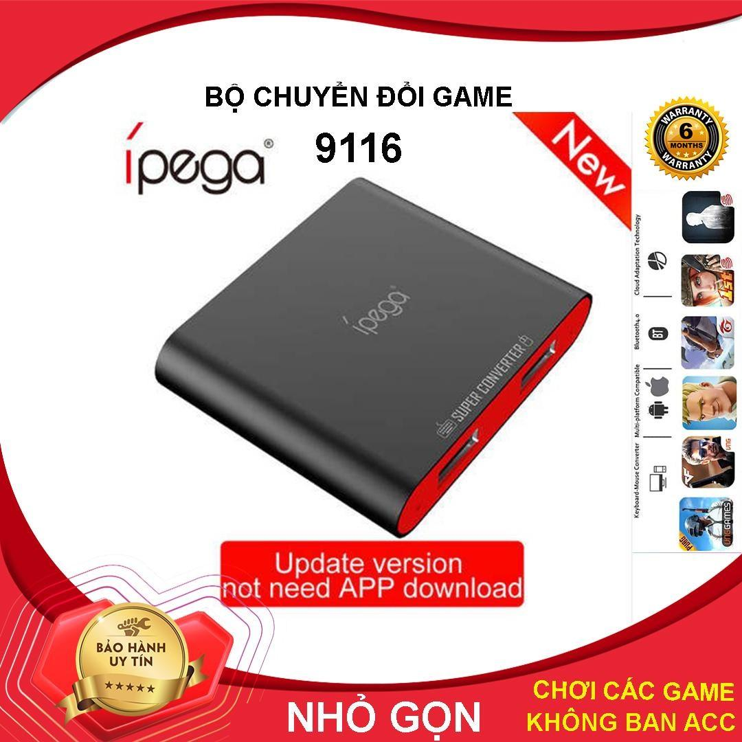 Bộ chuyển đổi iPega 9116 chơi game PUBG ROS Free Fire và các game FPS khác không band acc ( gamesir x1 z1 Flydigi q1 d1)