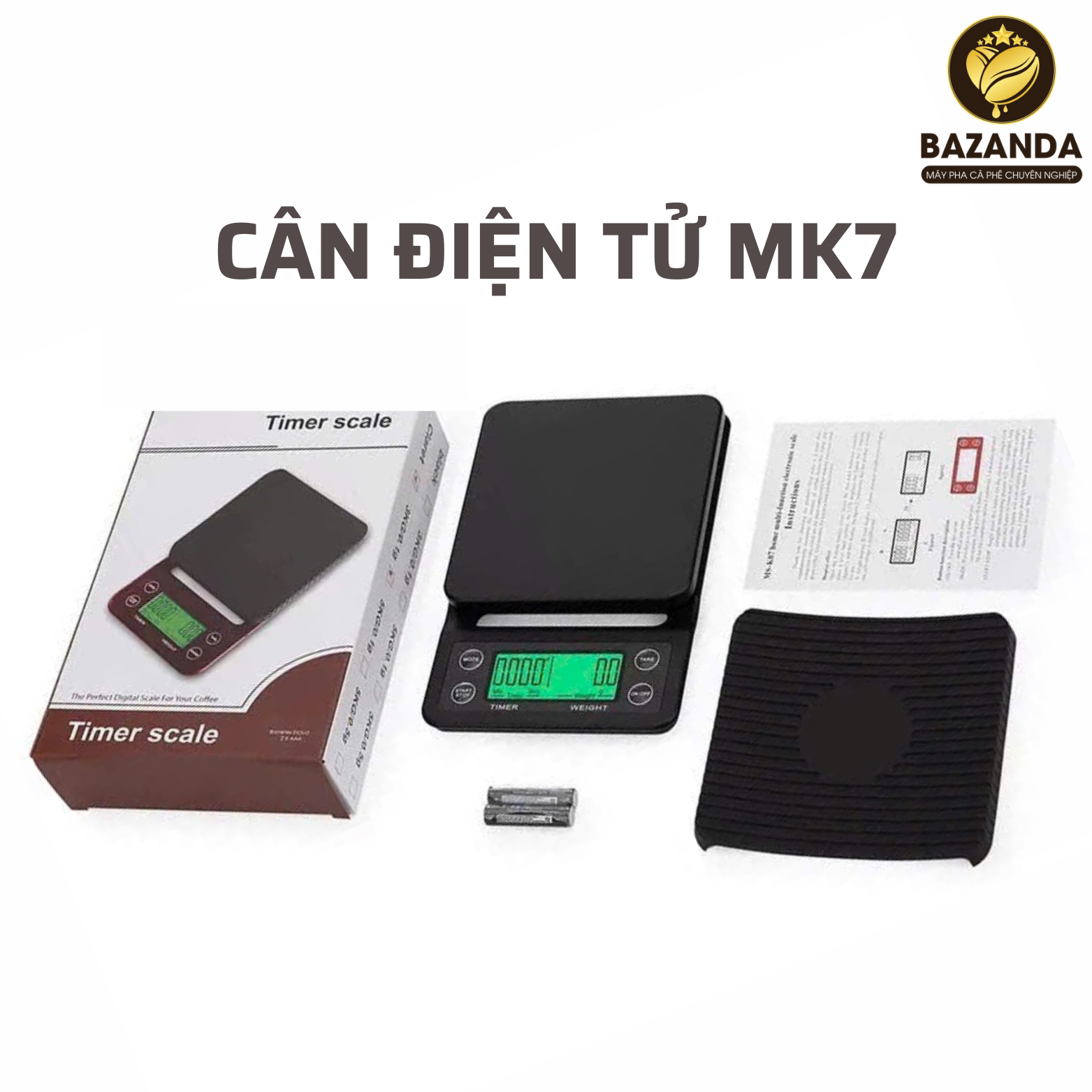 Cân điện tử Timer Scale 5kg MK7